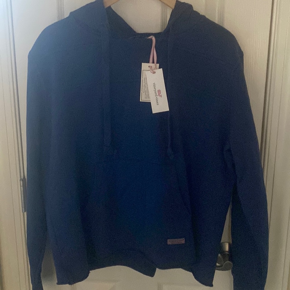 NWT Vineyard Vines Over-Dyed Beach Hoodie Shep Shirt Size Large NEW